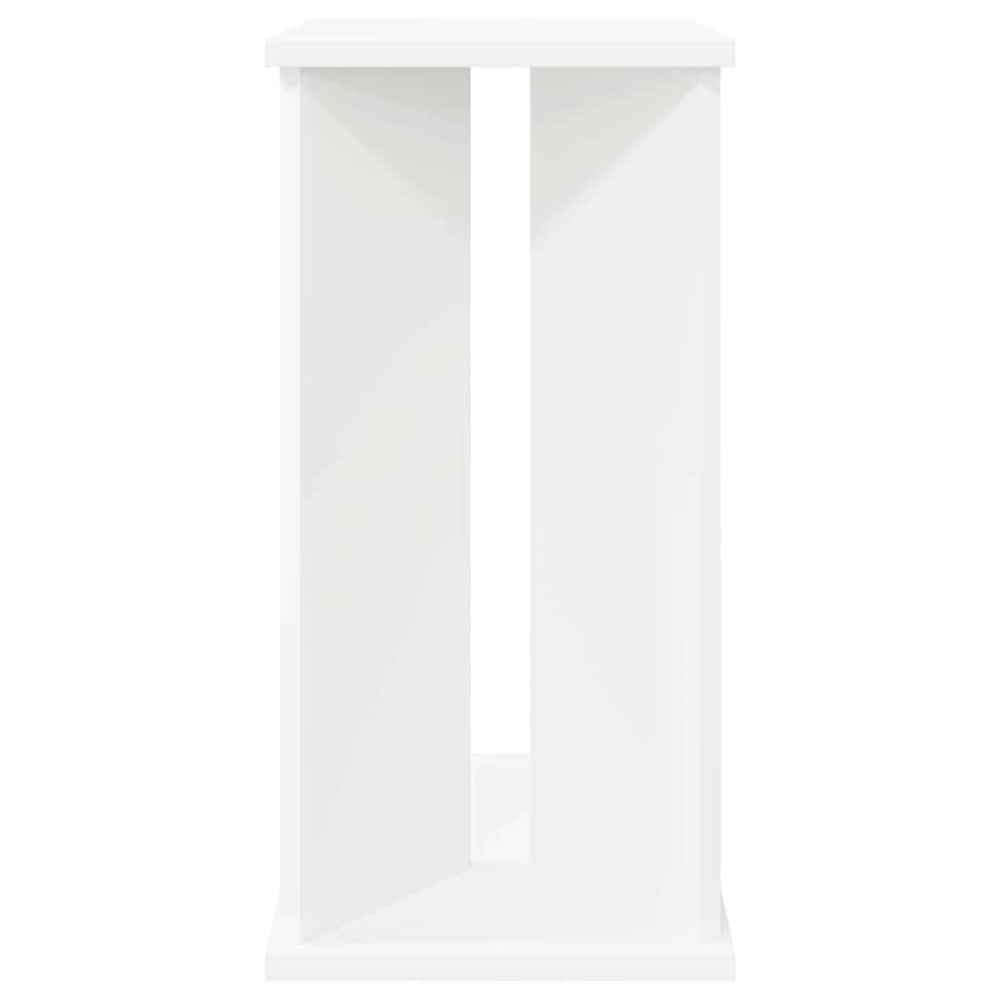 Produktbild för Sidobord Vit 35 x 25 x 50 cm Konstruerat trä