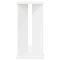 Produktbild för Sidobord Vit 35 x 25 x 50 cm Konstruerat trä