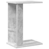 Produktbild för Sidobord Betonggrå 35 x 25 x 50 cm Konstruerat trä