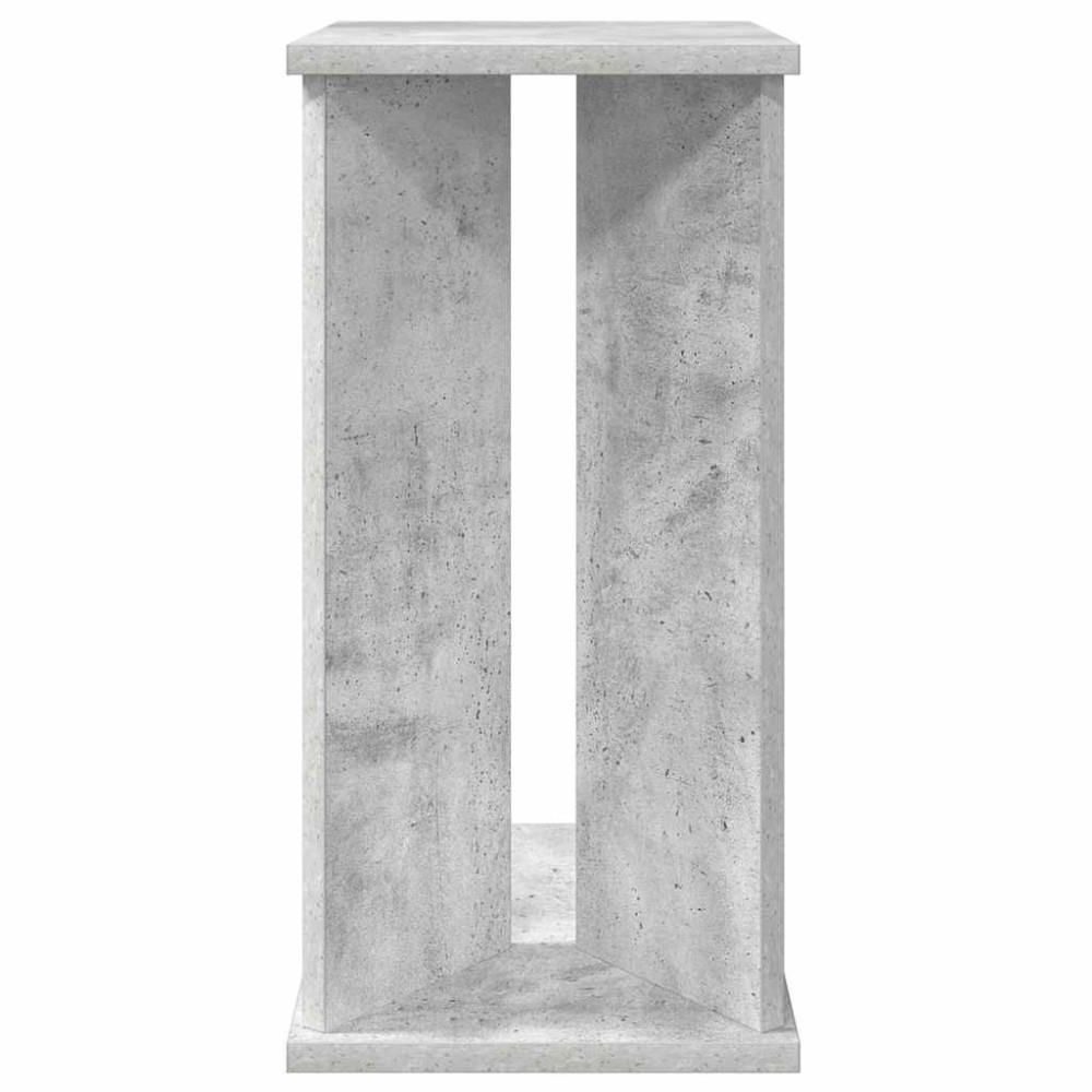 Produktbild för Sidobord Betonggrå 35 x 25 x 50 cm Konstruerat trä