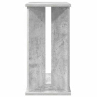 Produktbild för Sidobord Betonggrå 35 x 25 x 50 cm Konstruerat trä