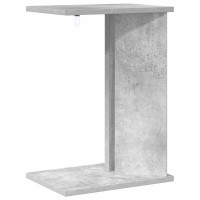Produktbild för Sidobord Betonggrå 35 x 25 x 50 cm Konstruerat trä