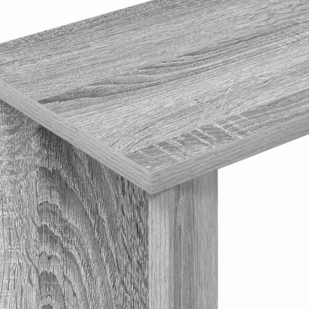 Produktbild för Sidobord Grå Sonoma 35 x 25 x 50 cm Konstruerat trä