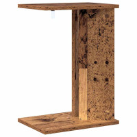 Produktbild för Sidobord Gammalt trä 35 x 25 x 50 cm Konstruerat trä