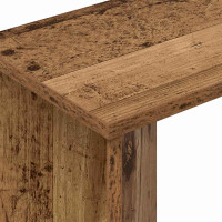 Produktbild för Sidobord Gammalt trä 35 x 25 x 50 cm Konstruerat trä