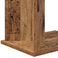 Produktbild för Sidobord Gammalt trä 35 x 25 x 50 cm Konstruerat trä