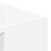 Produktbild för Kaffeebord Vit 101,5 x 50 x 37 cm Konstruerat trä