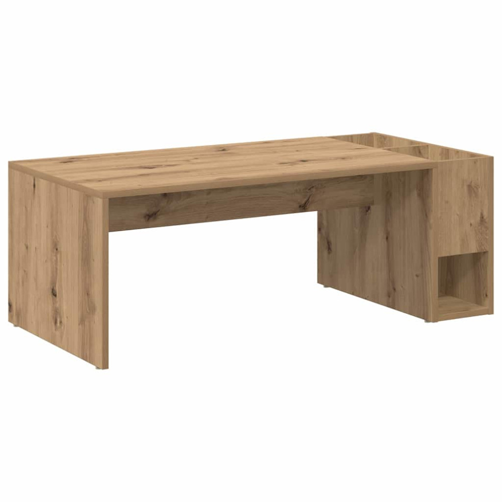 Produktbild för Kaffeebord Artisan Ek 101,5 x 50 x 37 cm Konstruerat trä