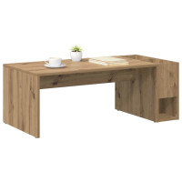 Produktbild för Kaffeebord Artisan Ek 101,5 x 50 x 37 cm Konstruerat trä