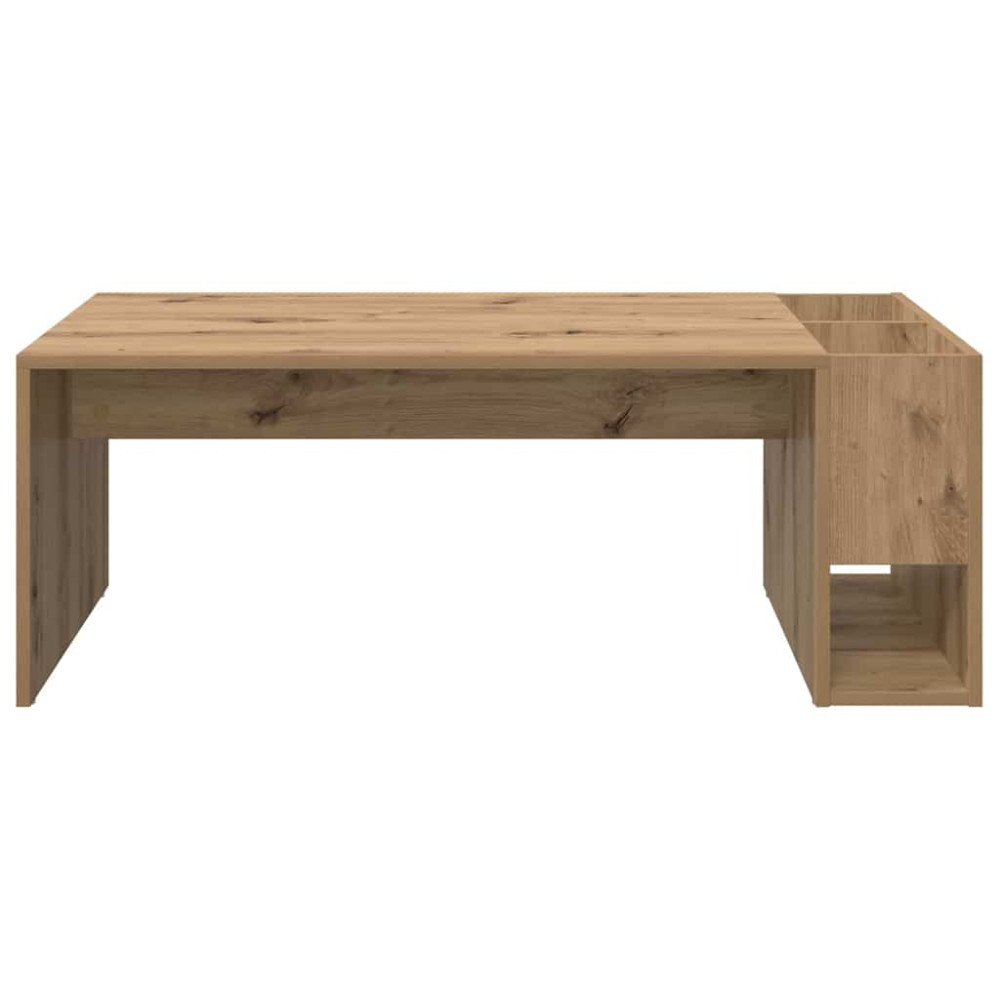 Produktbild för Kaffeebord Artisan Ek 101,5 x 50 x 37 cm Konstruerat trä