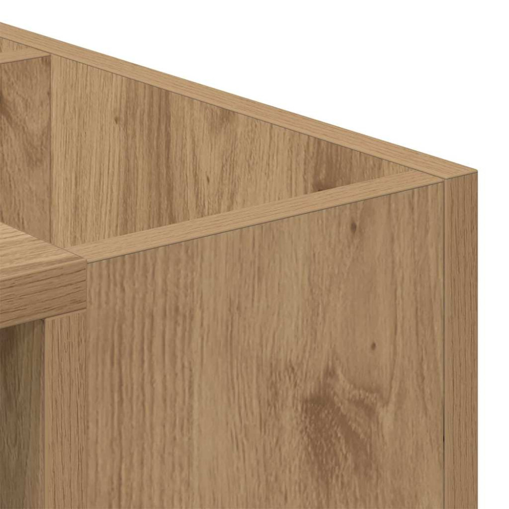 Produktbild för Kaffeebord Artisan Ek 101,5 x 50 x 37 cm Konstruerat trä