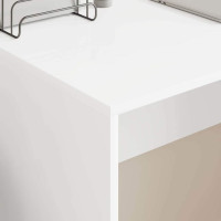 Produktbild för Skrivbord Vit 109 x 50 x 78 cm Konstruerat trä