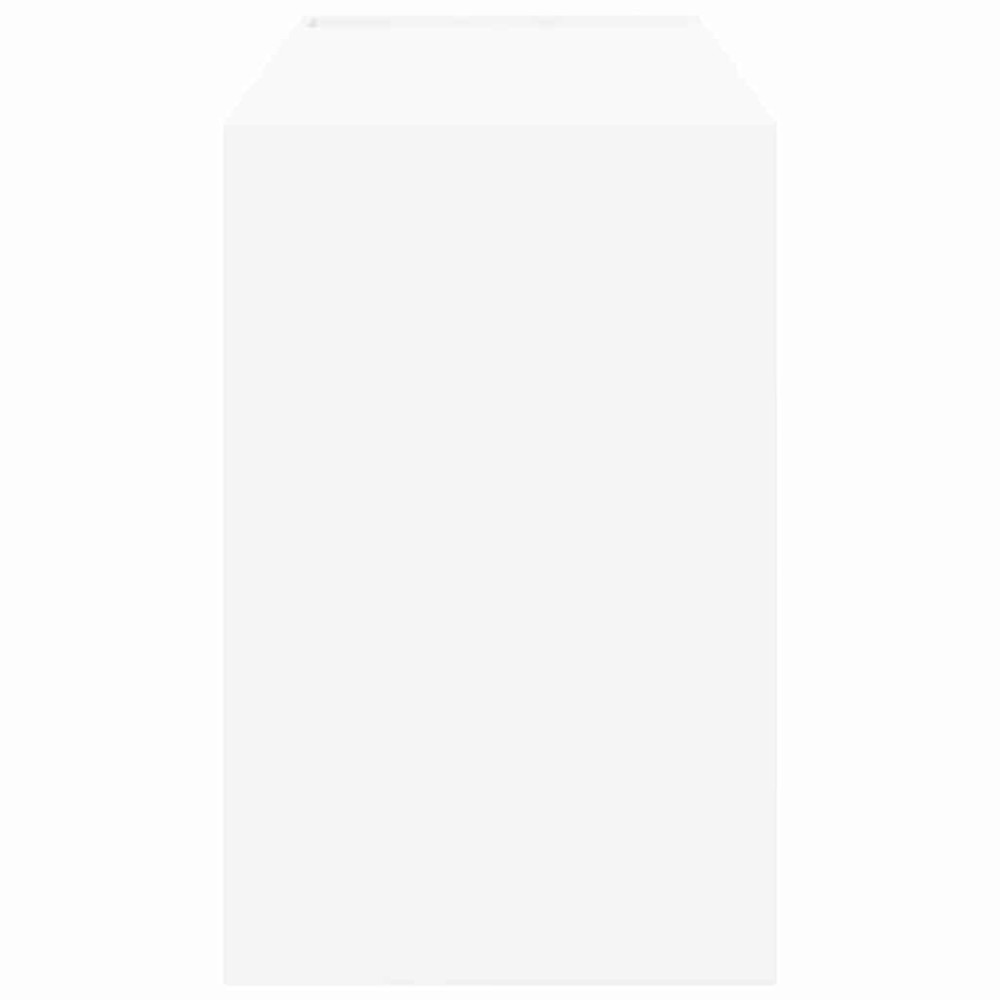 Produktbild för Skrivbord Vit 109 x 50 x 78 cm Konstruerat trä