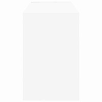 Produktbild för Skrivbord Vit 109 x 50 x 78 cm Konstruerat trä