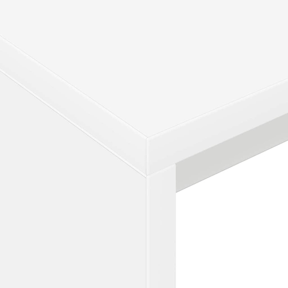 Produktbild för Skrivbord Vit 109 x 50 x 78 cm Konstruerat trä