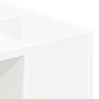 Produktbild för Skrivbord Vit 109 x 50 x 78 cm Konstruerat trä