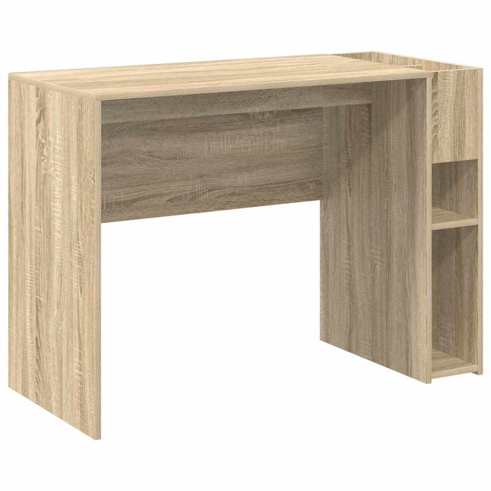 Produktbild för Skrivbord Sonoma-ek 109 x 50 x 78 cm Konstruerat trä