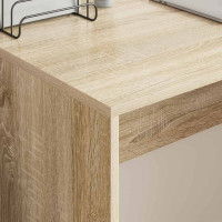 Produktbild för Skrivbord Sonoma-ek 109 x 50 x 78 cm Konstruerat trä
