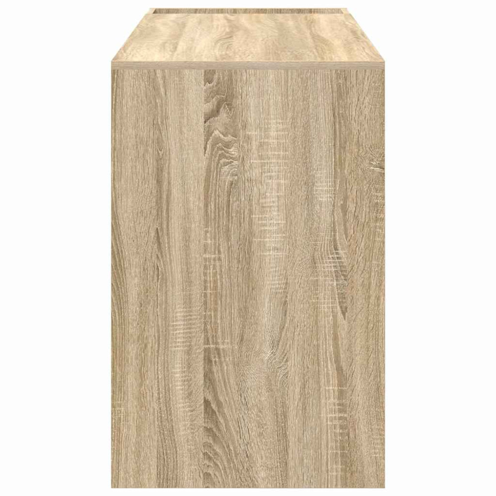 Produktbild för Skrivbord Sonoma-ek 109 x 50 x 78 cm Konstruerat trä