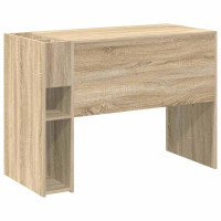 Produktbild för Skrivbord Sonoma-ek 109 x 50 x 78 cm Konstruerat trä