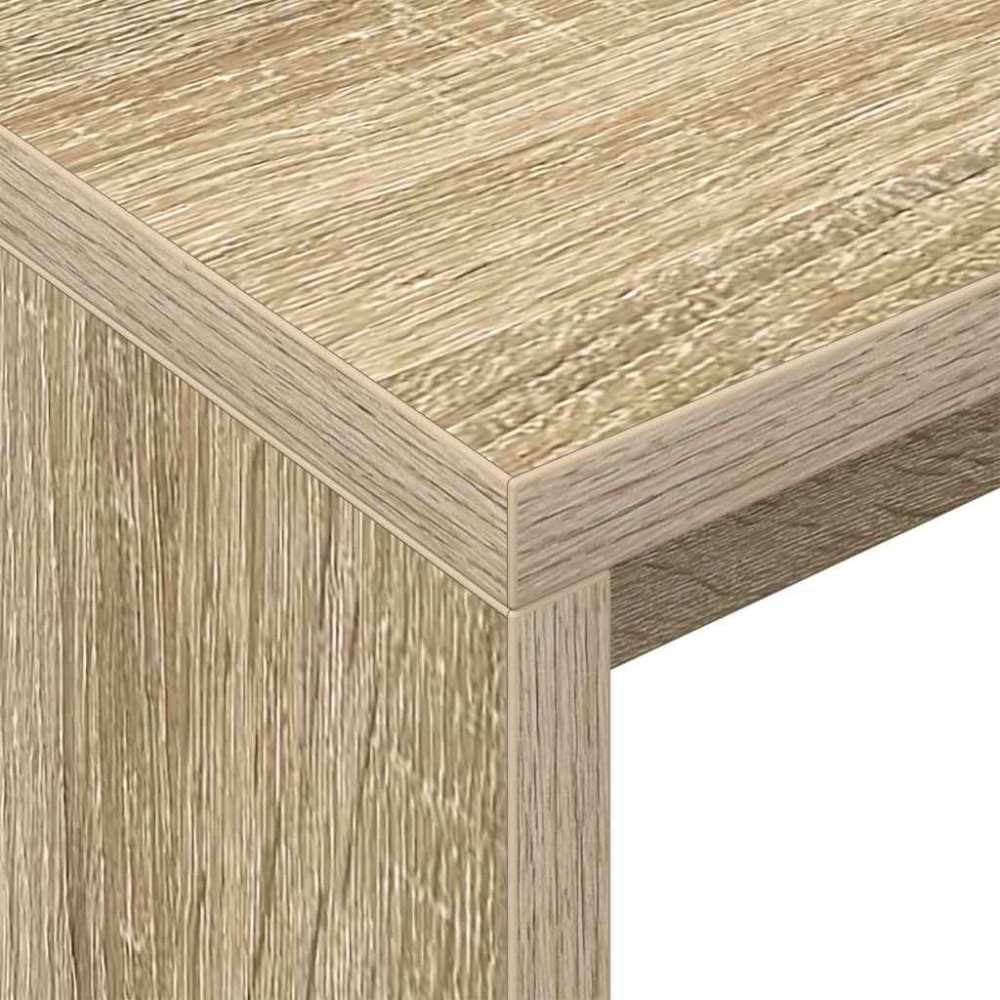 Produktbild för Skrivbord Sonoma-ek 109 x 50 x 78 cm Konstruerat trä