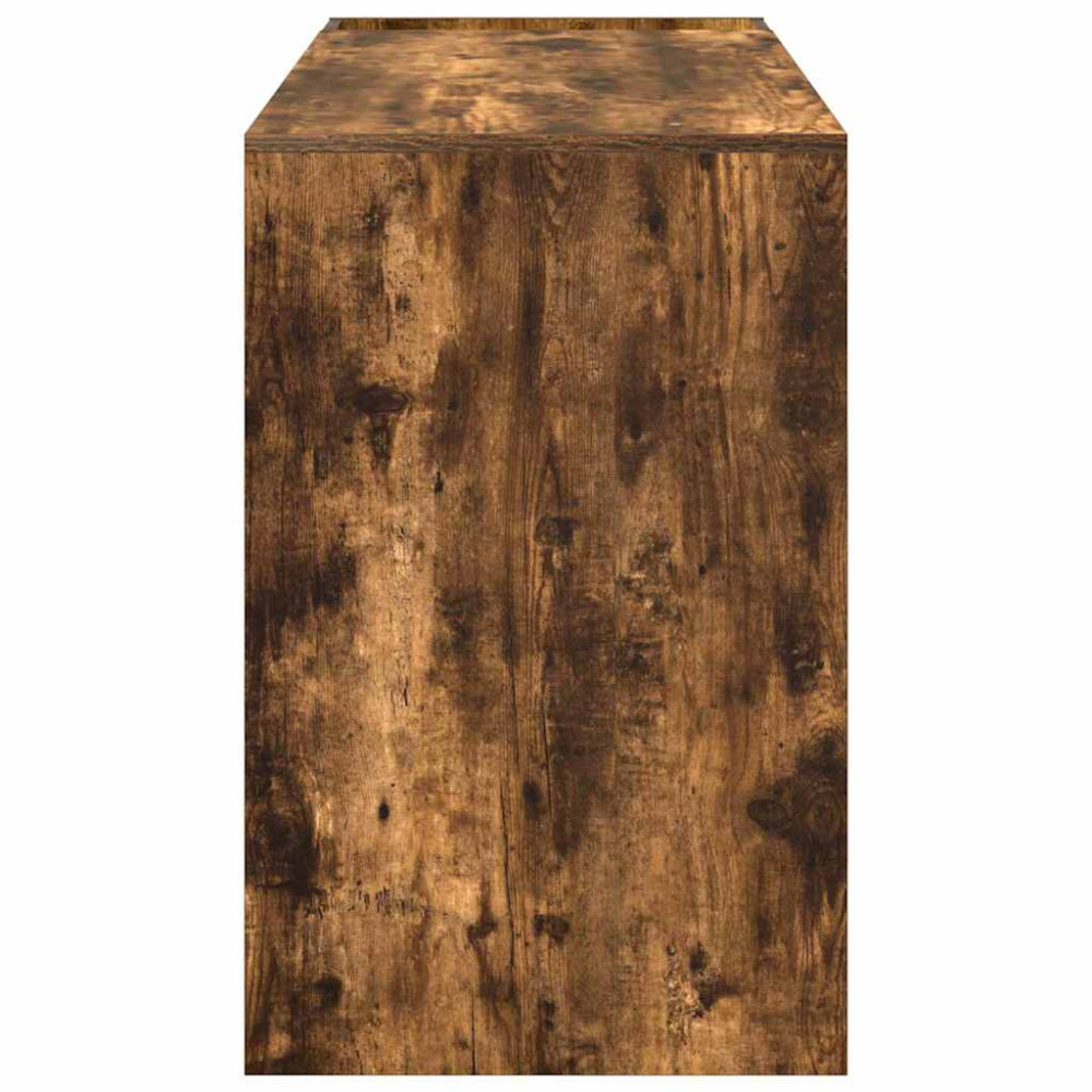Produktbild för Skrivbord Rökt ek 109 x 50 x 78 cm Konstruerat trä