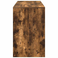 Produktbild för Skrivbord Rökt ek 109 x 50 x 78 cm Konstruerat trä