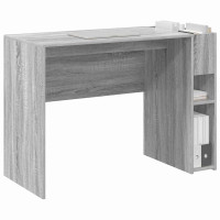Produktbild för Skrivbord Grå Sonoma 109 x 50 x 78 cm Konstruerat trä