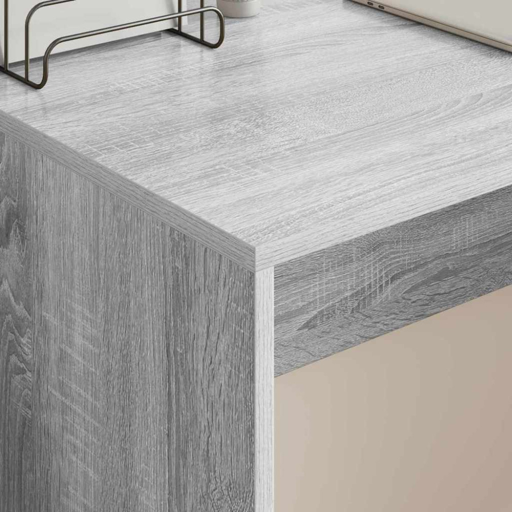 Produktbild för Skrivbord Grå Sonoma 109 x 50 x 78 cm Konstruerat trä