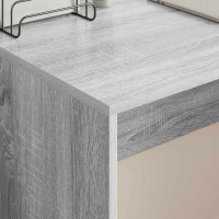 Produktbild för Skrivbord Grå Sonoma 109 x 50 x 78 cm Konstruerat trä