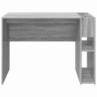 Produktbild för Skrivbord Grå Sonoma 109 x 50 x 78 cm Konstruerat trä