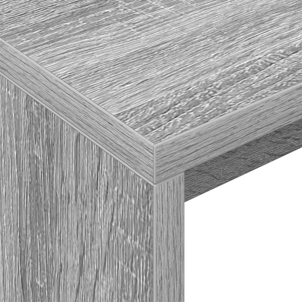 Produktbild för Skrivbord Grå Sonoma 109 x 50 x 78 cm Konstruerat trä