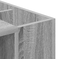Produktbild för Skrivbord Grå Sonoma 109 x 50 x 78 cm Konstruerat trä