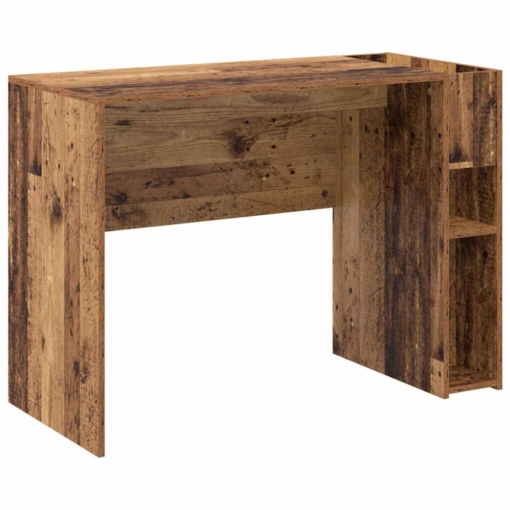 Produktbild för Skrivbord Gammalt trä 109 x 50 x 78 cm Konstruerat trä