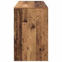 Produktbild för Skrivbord Gammalt trä 109 x 50 x 78 cm Konstruerat trä
