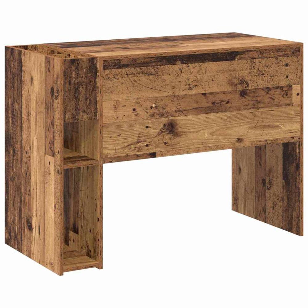 Produktbild för Skrivbord Gammalt trä 109 x 50 x 78 cm Konstruerat trä