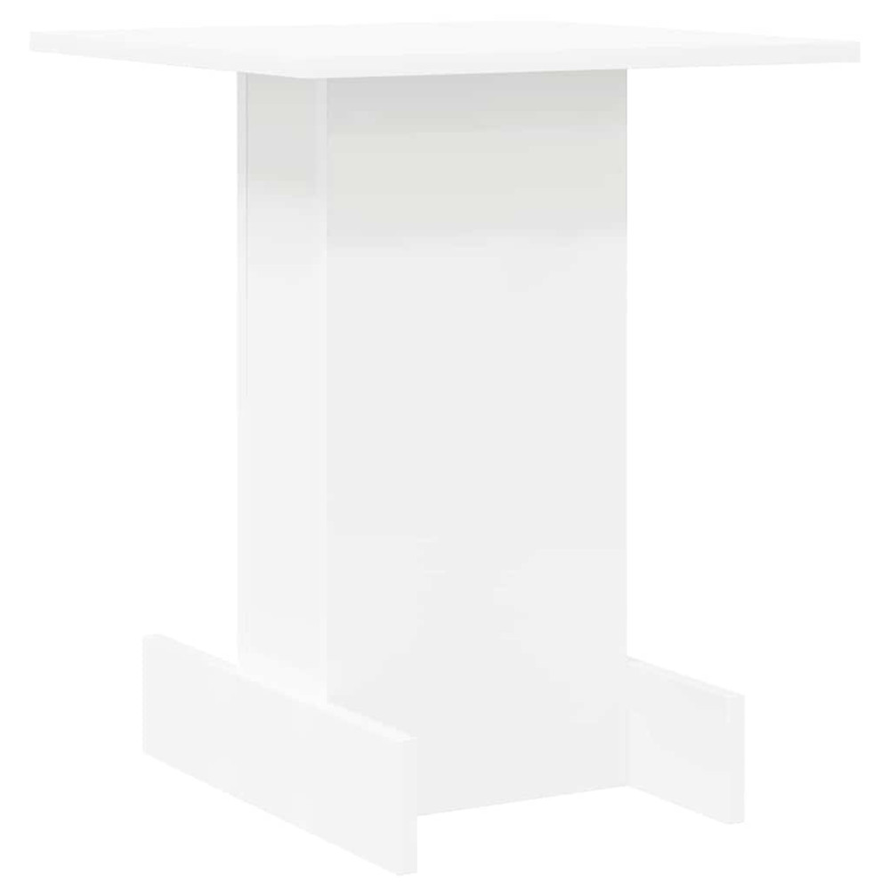 Produktbild för Sidobord Vit 44,5 x 45 x 55 cm Konstruerat trä