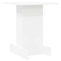Produktbild för Sidobord Vit 44,5 x 45 x 55 cm Konstruerat trä