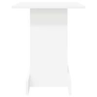 Produktbild för Sidobord Vit 44,5 x 45 x 55 cm Konstruerat trä