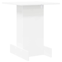 Produktbild för Sidobord Vit 44,5 x 45 x 55 cm Konstruerat trä