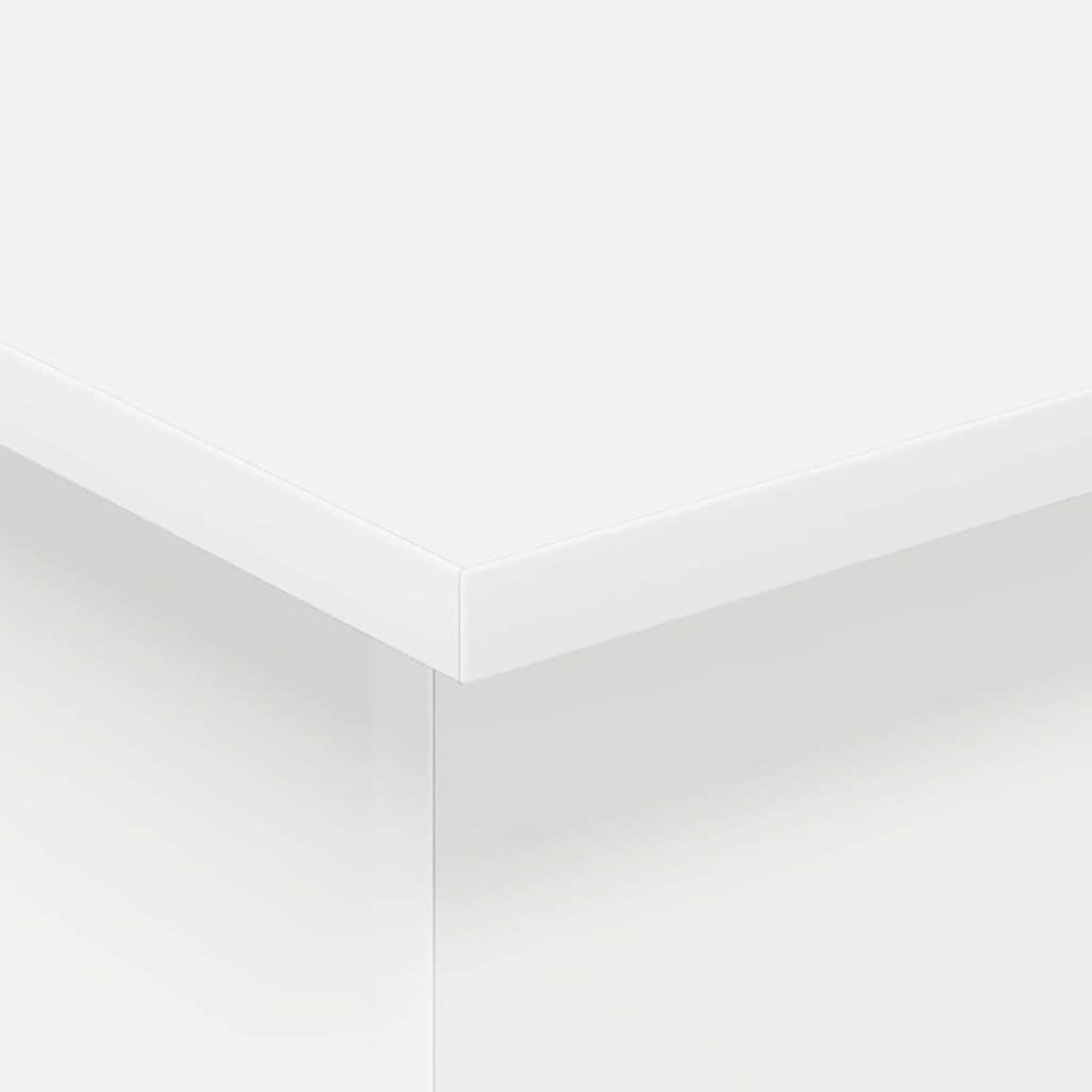 Produktbild för Sidobord Vit 44,5 x 45 x 55 cm Konstruerat trä