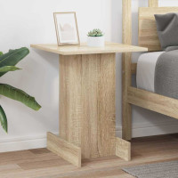 Produktbild för Sidobord Sonoma-ek 44,5 x 45 x 55 cm Konstruerat trä