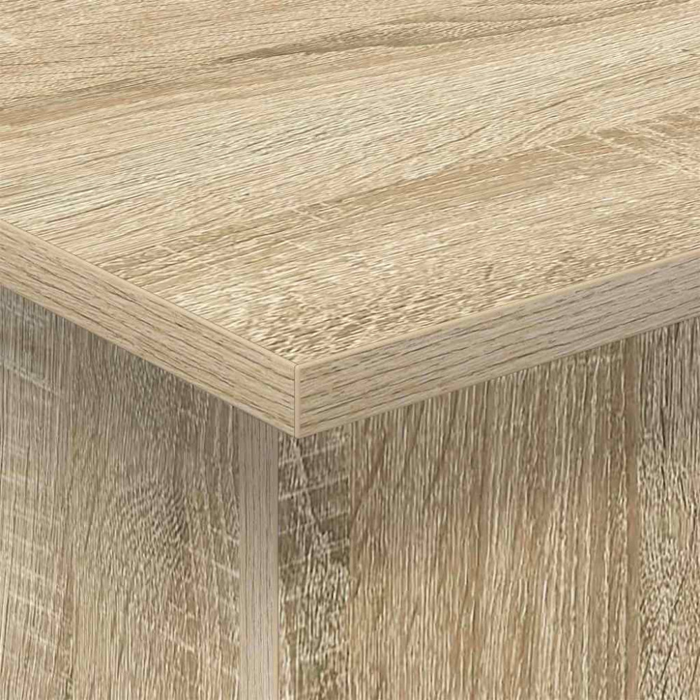 Produktbild för Sidobord Sonoma-ek 44,5 x 45 x 55 cm Konstruerat trä