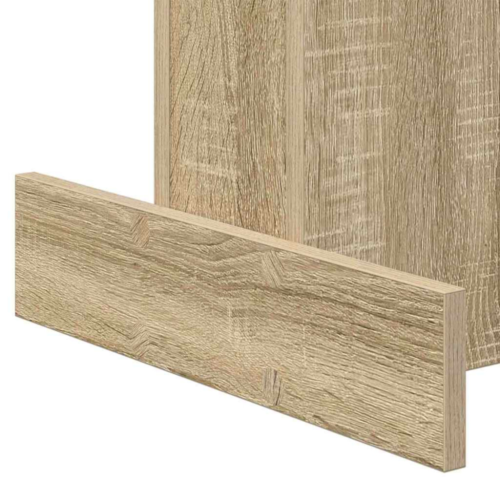 Produktbild för Sidobord Sonoma-ek 44,5 x 45 x 55 cm Konstruerat trä