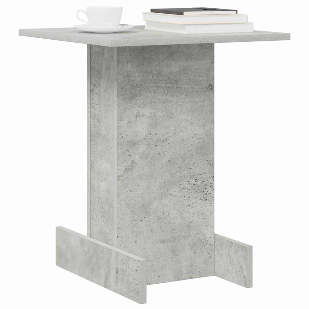 Produktbild för Sidobord Betonggrå 44,5 x 45 x 55 cm Konstruerat trä