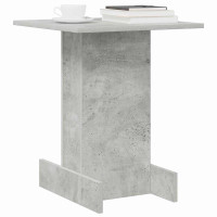 Produktbild för Sidobord Betonggrå 44,5 x 45 x 55 cm Konstruerat trä