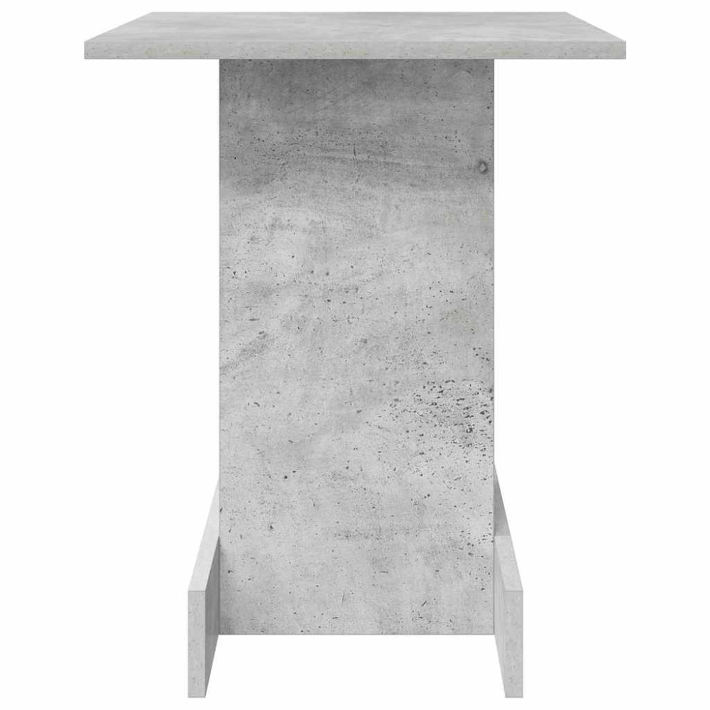 Produktbild för Sidobord Betonggrå 44,5 x 45 x 55 cm Konstruerat trä