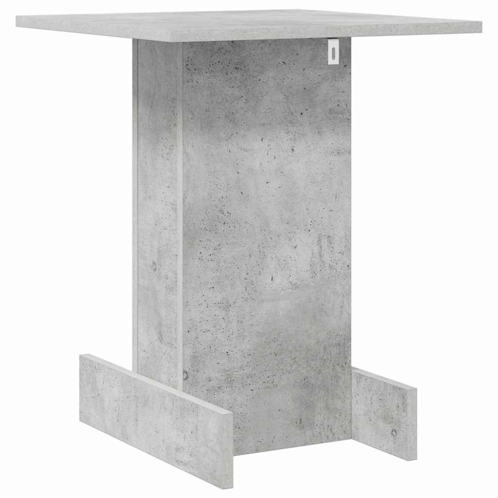 Produktbild för Sidobord Betonggrå 44,5 x 45 x 55 cm Konstruerat trä