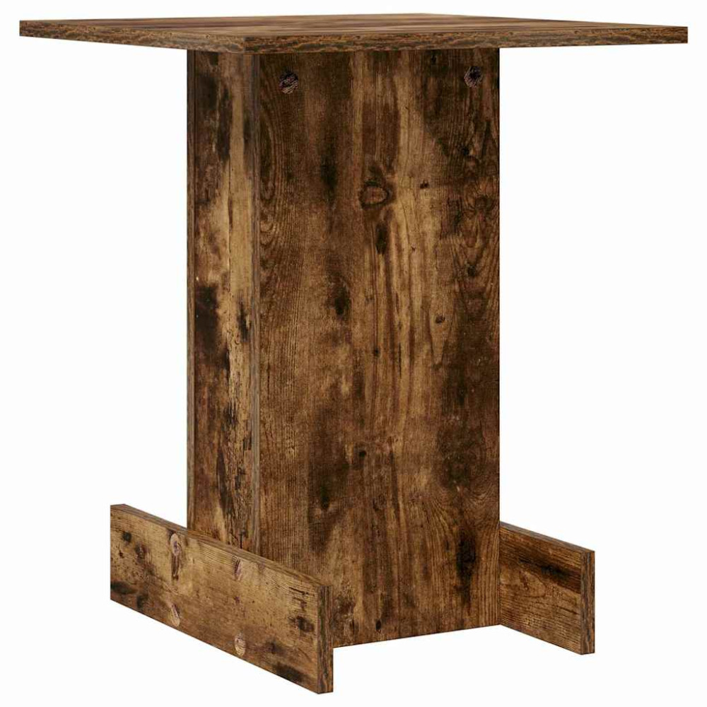 Produktbild för Sidobord Rökt ek 44,5 x 45 x 55 cm Konstruerat trä