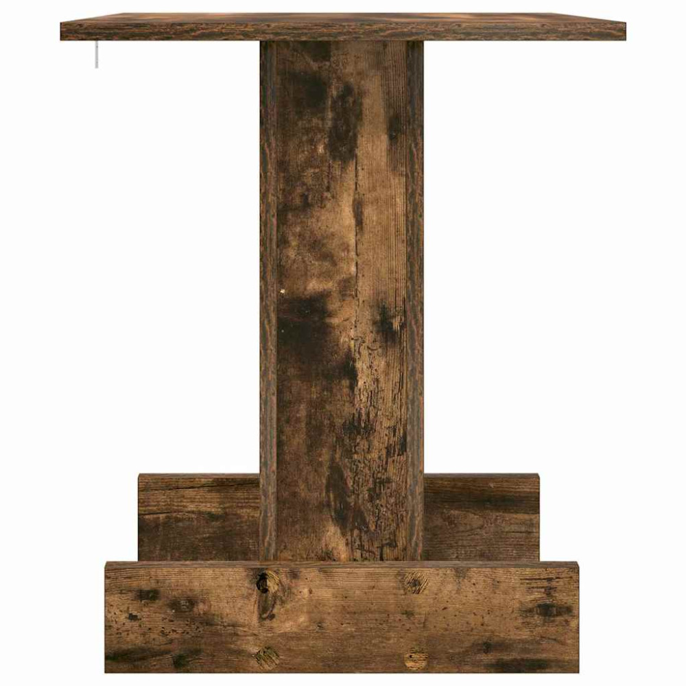 Produktbild för Sidobord Rökt ek 44,5 x 45 x 55 cm Konstruerat trä